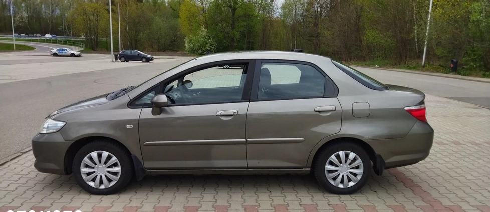 Honda City cena 8500 przebieg: 276421, rok produkcji 2008 z Katowice małe 56